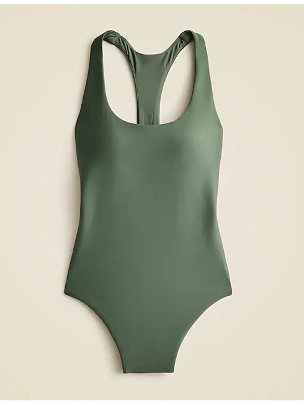 J. Crew Women's Sage  Green Gail one-piece in Classic Sculpt™